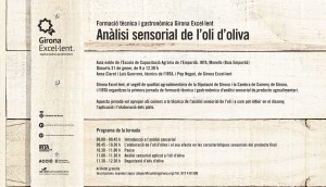Jornada Anàlisi Sensorial Oli d'Oliva