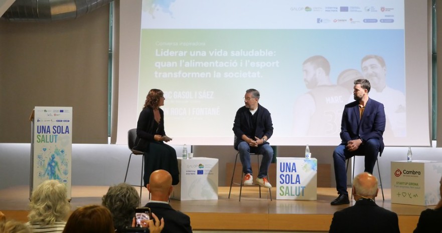 Joan Roca i Marc Gasol, protagonistes de la jornada ‘Una Sola Salut’ impulsada per la Cambra de Girona